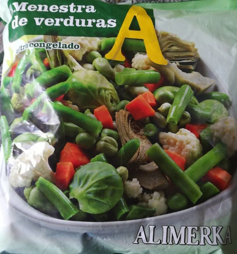 Menestra de verduras ultracongelada