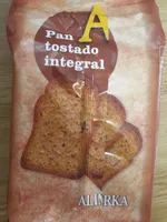Pan tostado integral