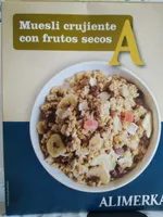 Muesli crujiente con frutos secos