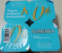 Yogur natural desnatado