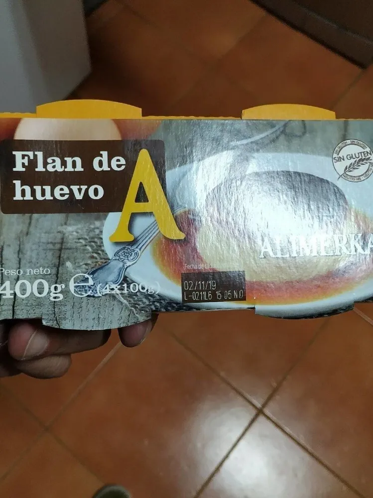 Flan de huevo