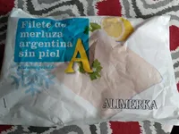 Filete de merluza argentina sin piel
