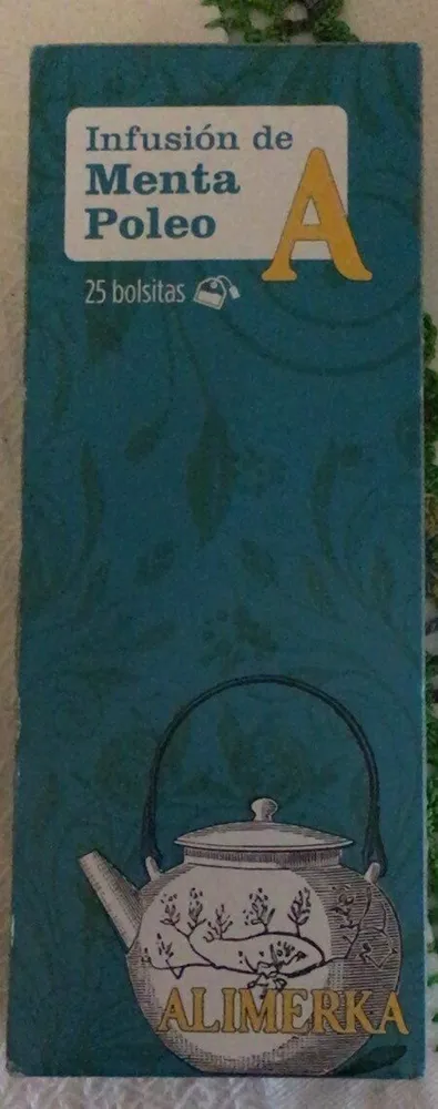 Infusion de menta poleo