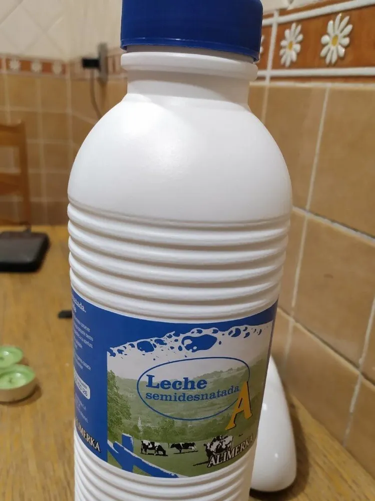 Leche semidesnatada