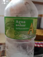 Agua sabor manzana