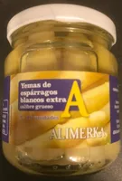 Yemas de espárragos blancos extra calibre grueso