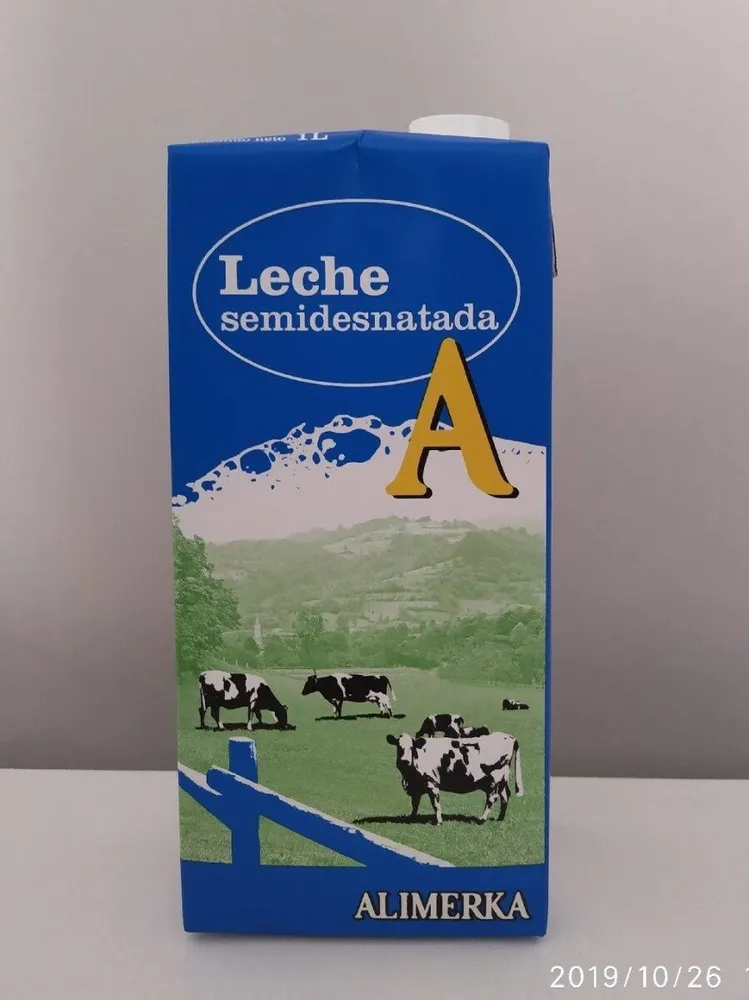 Leche semidesnatada