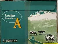 Leche desnatada