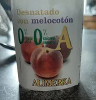 Yogur desnatado con melocotón