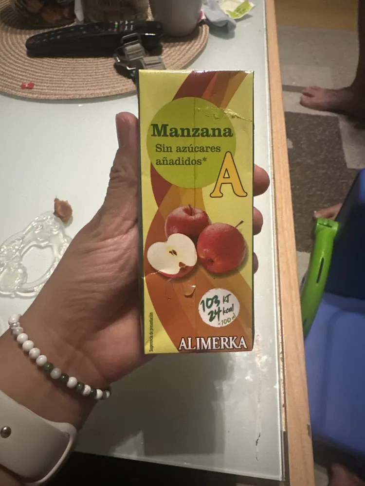 Néctar de manzana ligero