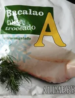 Bacalao filete troceado