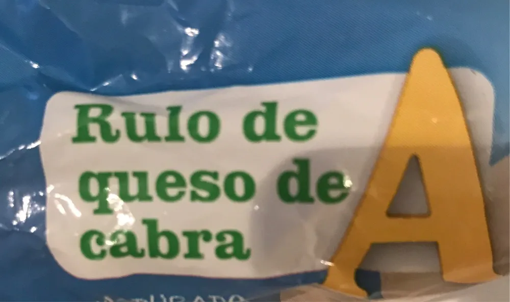 Rulo de queso de cabra