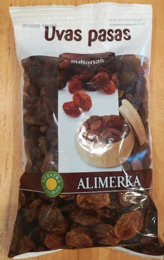 Uvas pasas sultanas