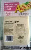 Havarti light en lonchas