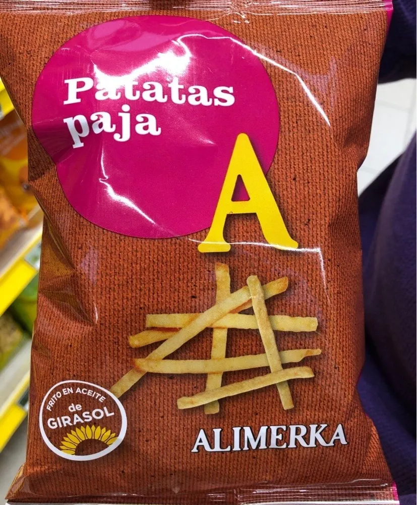 Patatas paja