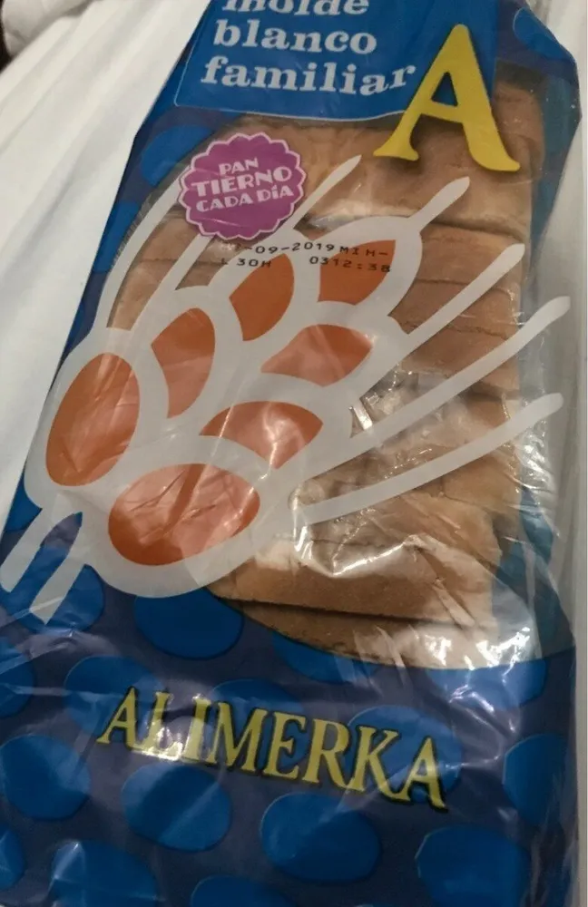 Pan de molde blanco