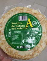 Tortilla de patata con cebolla