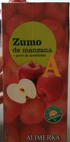 Zumo de manzana a partir de concentrado