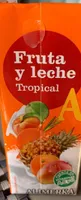 Fruta y leche tropical