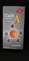 Cápsulas de café intenso