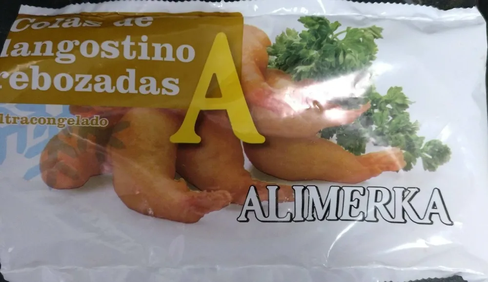 Colas de langostino rebozadas