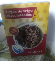 Copos de teigo chocolateados