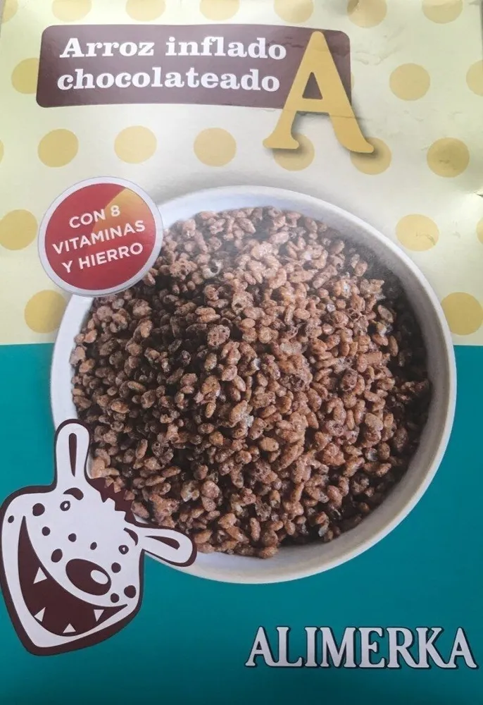 Arroz inflado chocolateado