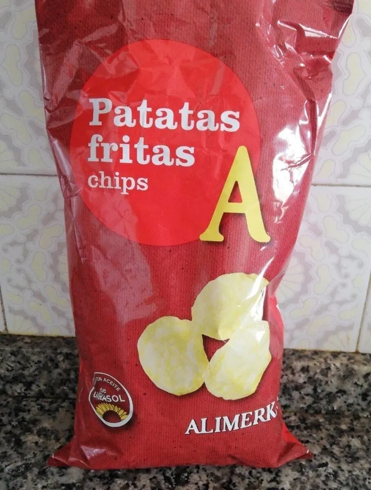Patatas fritas onduladas