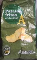 Patatas fritas onduladas