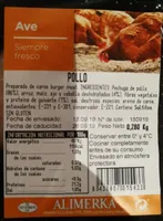 Hamburguesa de pollo