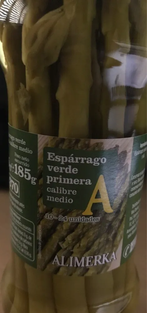 Espárrago verde primera