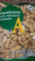 Cacahuete con cáscara tostado