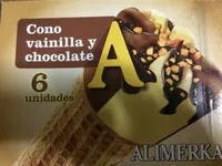 Cono vainilla y chocolate