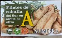 Filetes de caballa del sur en aceite de oliva