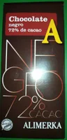 Chocolate negro 72% de cacao