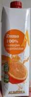Zumo 100% naranjas exprimidas