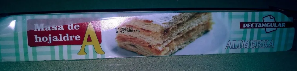Masa de hojaldre