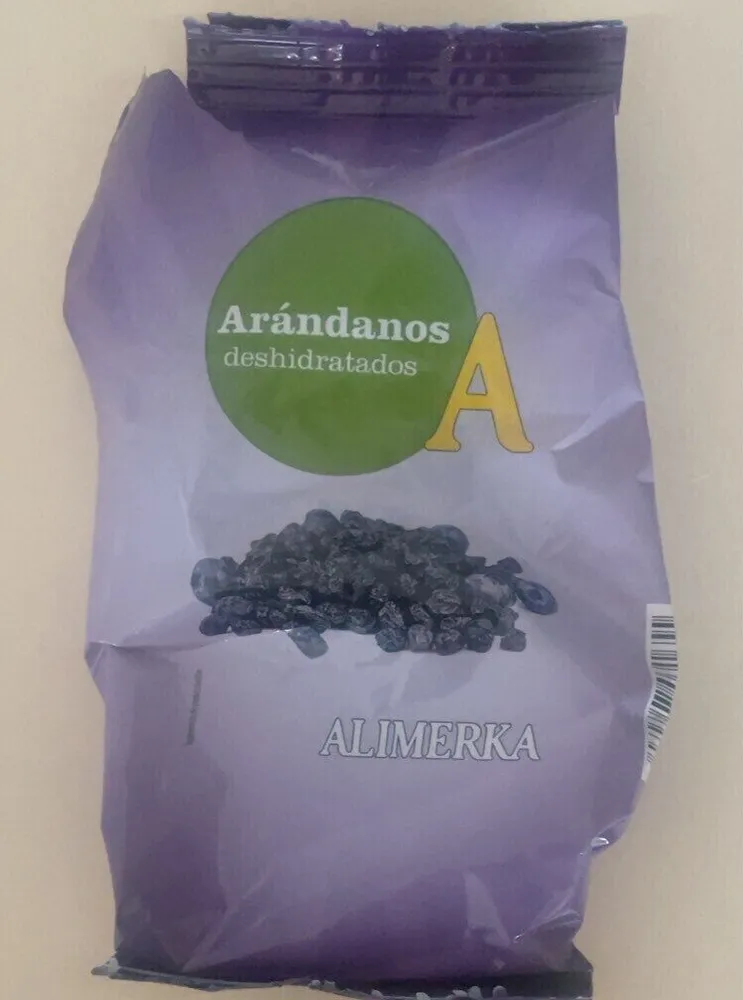 Arandanos deshidratados
