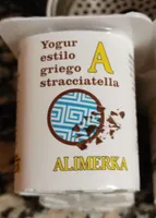 Yogur estilo griego stracciatella