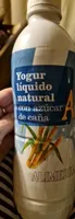 Yogures líquido natural con azúcar de caña