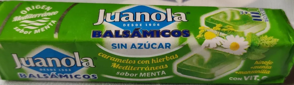 Caramelos balsámicos con hierbas mediterráneas sabor menta