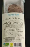 Galletas con arandanos