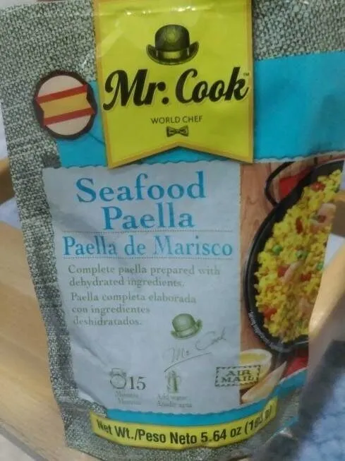 Paella de marisco