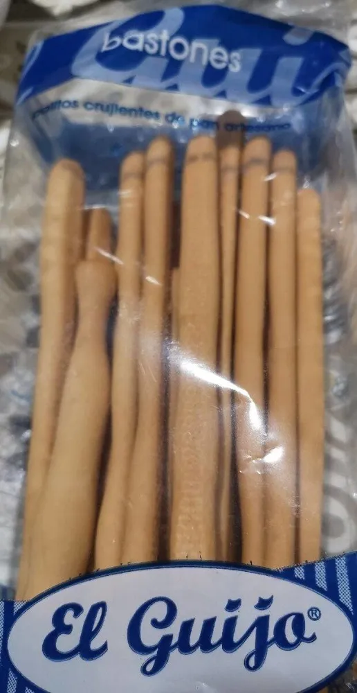 Palitos crujientes de pan artesano