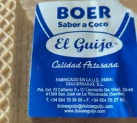 Galletas sabor a coco