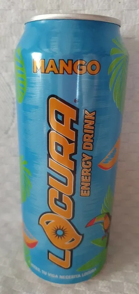 LOCURA ENERGY DRINK MANGO