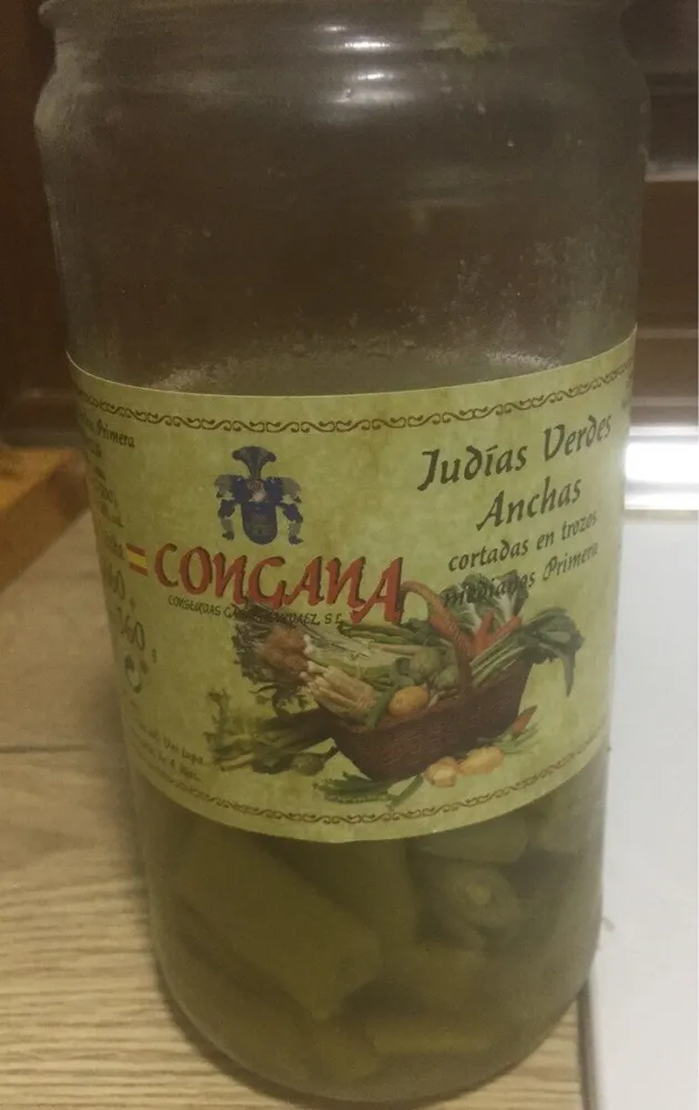 Judías verdes anchas
