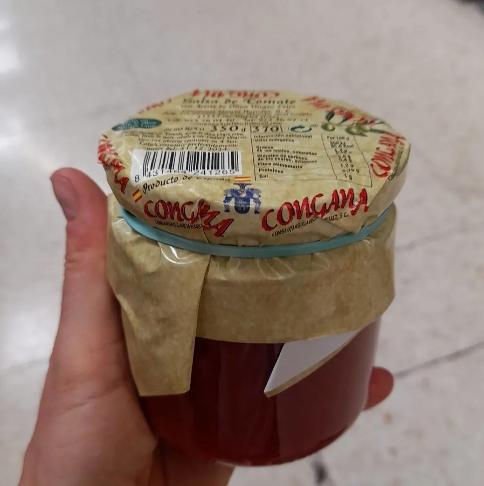 Salsa de tomate con AOVE