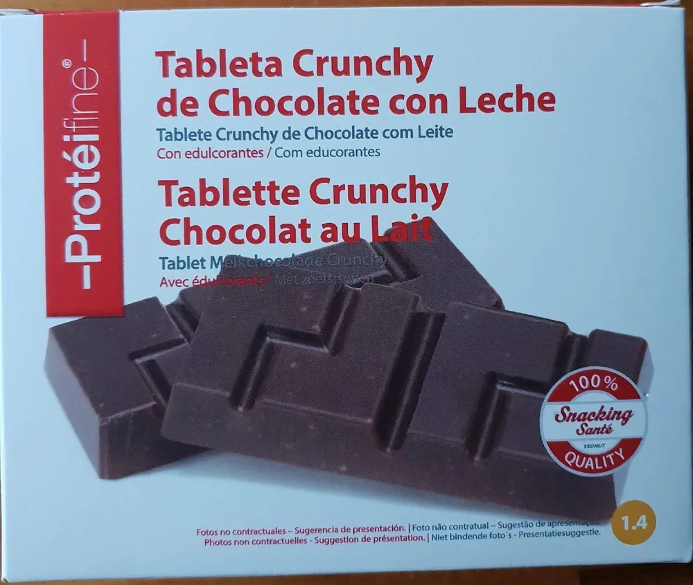 Tablette Crunchy Chocolat au Lait