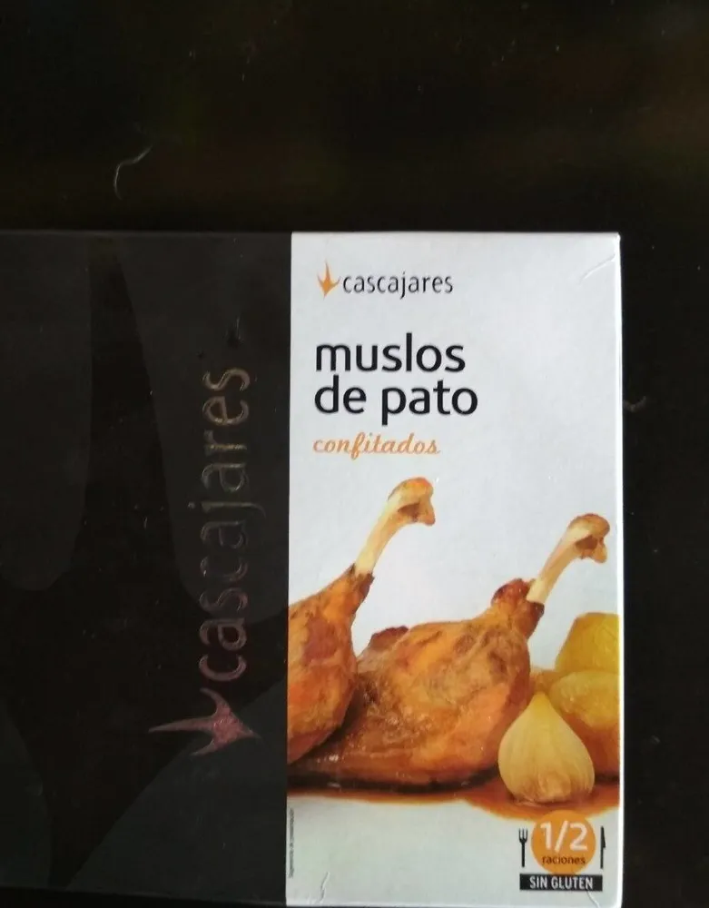 Muslos de pato confitados